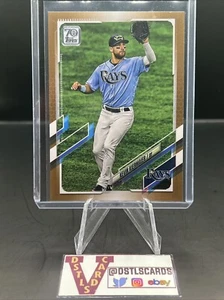 2021 Topps Series One - KEVIN KIERMAIER GOLD BORDER /2021 #280 - Picture 1 of 3