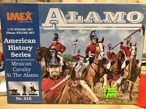 Imex 515 1/72 scale Mexican Cavalry at the Alamo plastic figures - Picture 1 of 2