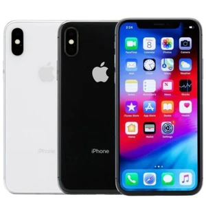 Apple iPhone X 64GB Factory Unlocked AT&T T-Mobile Verizon Very Good Condition - Picture 1 of 4