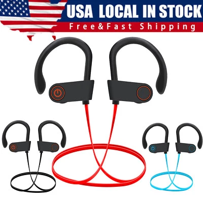 Waterproof Bluetooth 5.0 Earbuds Stereo Sport Wireless Headphones in Ear Headset - Image 1 of 4