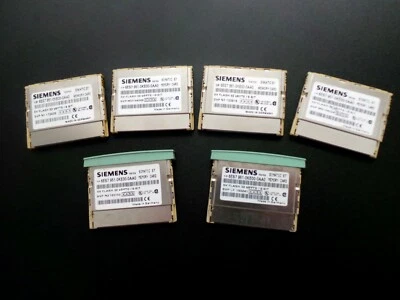 LOT OF 6 SIEMENS 6ES7951-0KE00-0AA0 SIMATIC S7 MEMORY CARD 5V FLASH 32 KBYTE - Image 1 of 4