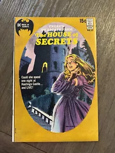 House of Secrets #89 VF+ to VF/NM beauty Morrow cover DC Horror Comic 1970 - Picture 1 of 3