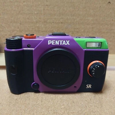 Cámara Pentax Q10 Edición Limitada Japón Anime Púrpura Tipo 01 Modelo Evangelion Foto 1 de 4