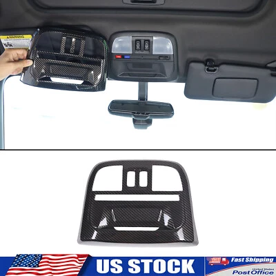 Se adapta a Subaru WRX 2022-24 consola superior interior ABS cubierta de ajuste de fibra de carbono Foto 1 de 4