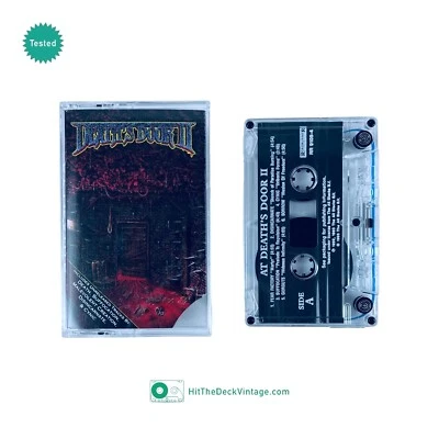 At Death's Door II Cassette Tape (1993) Death Suffocation Cynic Atrocity TESTED - Image 1 of 2