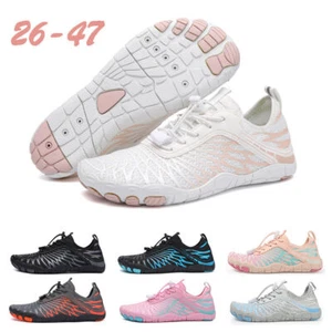 Unisex Wasser Laufschuhe Barfußschuhe Turnschuhe Sneaker Fivefinger Zehenschuhe - Bild 1 von 27