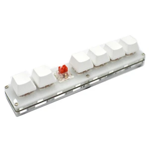7 Keys HID Standard Keyboard USB Interface Macro Mechanical Keyboard With Cable - Picture 1 of 4