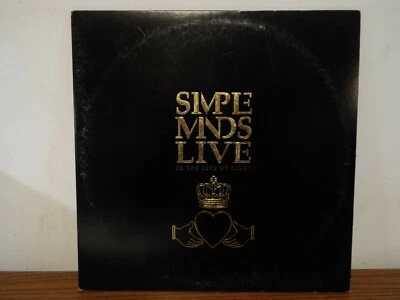 SIMPLE MINDS LIVE IN THE CITY OF LIGHT 2XLP VINYL ALBUM - Image 1 of 4