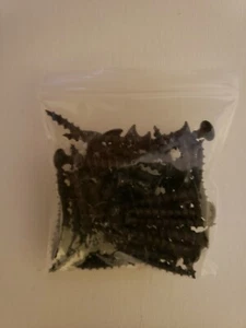 8 x 1 - 1/4 phillips head drywall screw black phosphate Qty. 25 - Picture 1 of 2