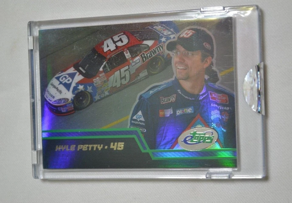 2003 ETOPPS NASCAR DRIVERS - KYLE PETTY CAR 45 CARD # 22 - Image 1 of 2