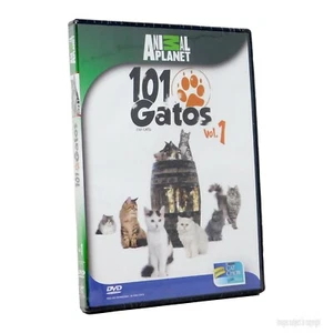 101 Cats V1 DVD Animal Planet Video Spanish Artwork Cover English Spanish Audio - Picture 1 of 3