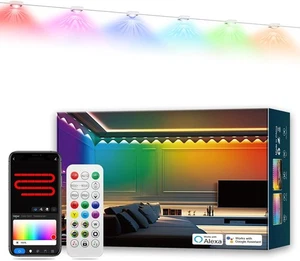 LemonNova Smart Indoor Lichterkette 60ft mit 40LEDs, weiß - Alexa - Fernbedienung - Bild 1 von 11