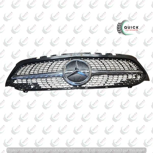 FITS MERCEDES A CLASS AMG 2018-2023 FRONT CENTRE GRILLE WITH BADGE A1778880200 - Picture 1 of 11