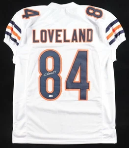 Colston Loveland Signed Chicago Bears Custom Jersey XL (JSA) - Picture 1 of 3