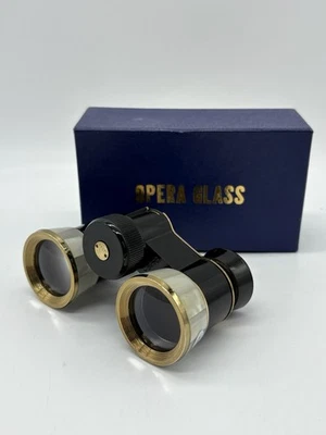 OPERA GLASSES GLASS THEATRE BINOCULARS with CASE JAPAN - Image 1 of 4