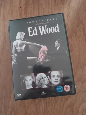 Ed Wood Johnny Depp 2002 DVD like new - Image 1 of 2