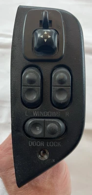 1992-1996 Ford F150 F250 F350 Bronco Drivers Side Power Window Mirror Switch  - Image 1 of 4