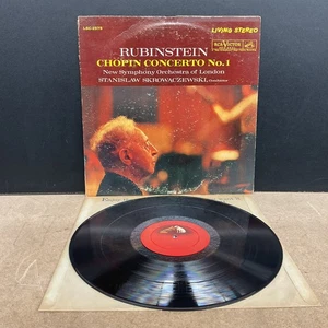 Rubinstein Chopin Concerto No. 1 New Symphony Orchestra Of London Vinyl - Picture 1 of 2