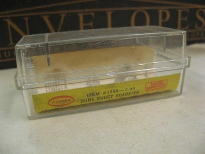 Aurora Vintage HO 1963-1969 Original Dune Buggy Roadster #1398 Etiqueta y Caja Foto 1 de 4
