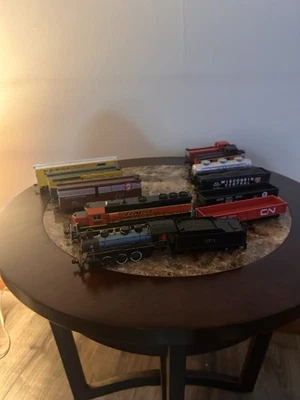 Lote de conjunto de trem escala ho - Imagem 1 de 4