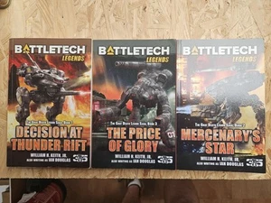 Battletech Legends Gray Death Legion Saga Books 1-3 Paperbacks 2019 - Picture 1 of 4
