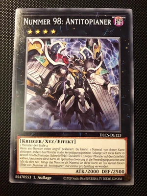 Yu-Gi-Oh! Nummer 98: Antitopianer, DLCS-DE123, Common, 1. Auflage, Deutsch, NM - Bild 1 von 2