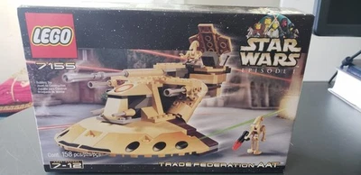 LEGO Star Wars #7155 EP 1 Trade Federation AAT NEW FACTORY SEALED box RETIRED - Image 1 of 4