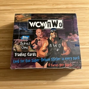 WCW NWO Topps Series 1 Trading Cards 24 Packs SEALED Box 1998 WWE - Picture 1 of 14