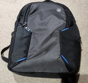 Hewlett Packard HP - Black/Grey Rucksack Backpack - Afbeelding 1 van 5