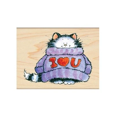 Penny Black Wood Mounted Rubber Stamp - X-Large Love 3611J - Image 1 of 2