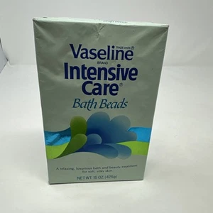 NEW VTG Vaseline Intensive Care Moisturizing Bath Beads 15 oz - Picture 1 of 4