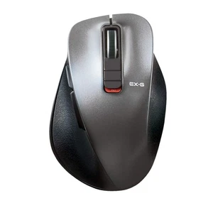 ELECOM Mouse Wireless Mouse Bluetooth EX-G Extreme Grip Quiet Design 5 Buttons M - Picture 1 of 8