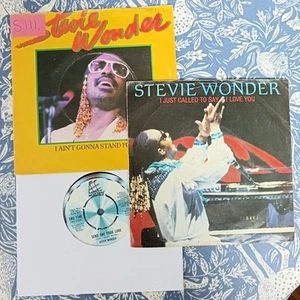 Stevie Wonder - 3 x Vinyl Singles 45rpm - Picture 1 of 4