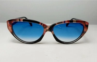 CAT EYE Sunglasses 80's SYLVI'S West Germany fashion eyewear Old School  - Image 1 of 4