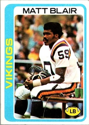 1978 Topps #469 Matt Blair - Image 1 of 2