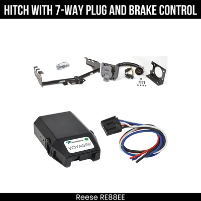 Hitch Tow PKG+ 制动控制 适用于 99-13 Silverado Sierra 1500 HD 2500LD 经典 — 第 1/4 张图片