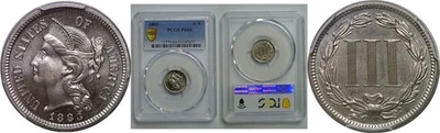 1883 Nickel Three Cent   PCGS PR-66 - Image 1 of 3