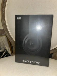 Beats Studio3 Wireless Headphones Matte black Over-Ear Noise Cancelling NEW!! - Picture 1 of 9