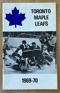 Vintage 1969-70 Toronto Maple Leafs Hockey Media Guide/Fact Booklet 48 Pages - Picture 1 of 5