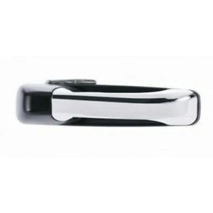 For Ram 1500 2011-2018 Exterior Door Handle Passenger Side Front Chrome Black - Picture 1 of 3