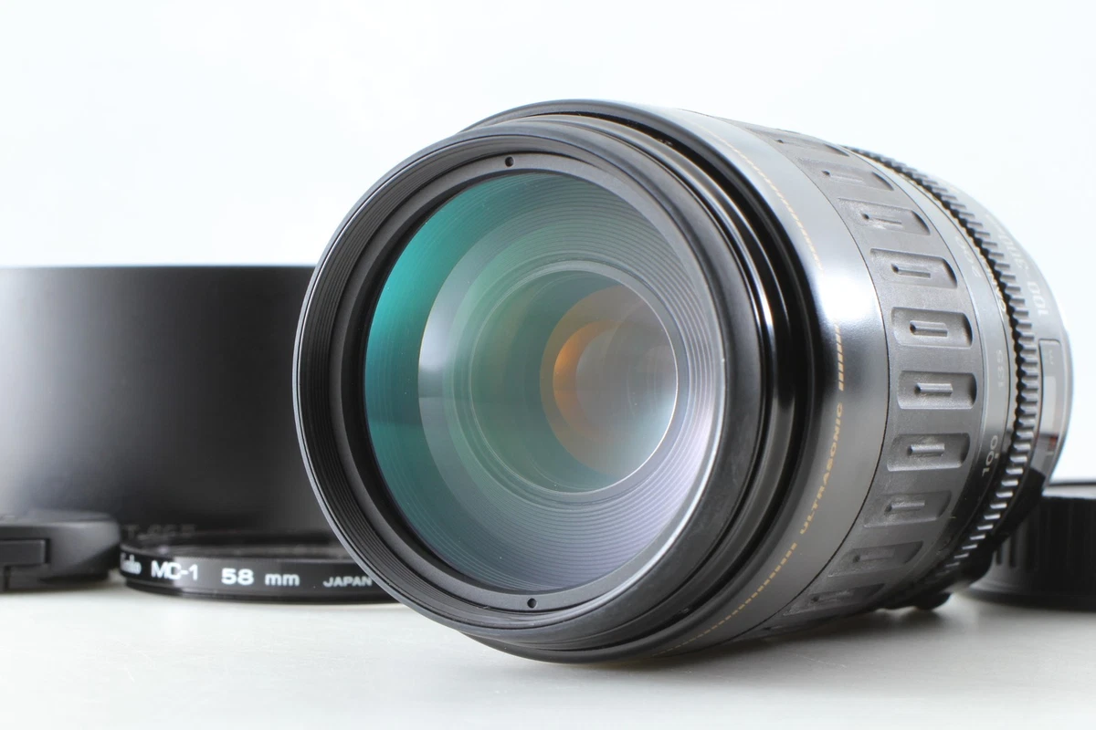 Canon EF Camera Lenses 100-300mm Focal f/4.5-5.6 Maximum Aperture