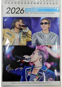 BIGBANG Photo Calendar 2026 & 2027 K-POP 2025.08-1 - Picture 1 of 2