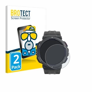 2x Anti-Reflets Protection Ecran pour Amazfit Active Edge Film Protecteur Mat - Afbeelding 1 van 7