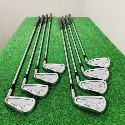 Juego de hierros Mizuno MX 23 flujo de grano forjado 3-9 PW eje de acero de precisión Reg Flex diestro Foto 1 de 4