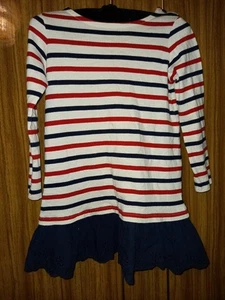 Polo Ralph Lauren Kleid gestreift Mädchen 4/4T - Bild 1 von 11