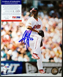 CC SABATHIA Signed 8x10 Photo Early Autograph PSA/DNA COA Certified Indians Auto - Picture 1 of 3