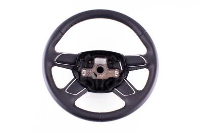 Lenkrad beziehen mit Leder für Audi A3 8V JAHR 2014 NEU LEDER McarStyling - Bild 1 von 4