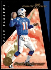 1997 Pinnacle X-Press #142 Drew Bledsoe Peak Performer