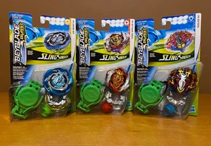 3 NEWBeyblade Burst TURBO Sling Shock Xcalius X4 Buster Turbo A4 Air Kinght K4 - Imagen 1 de 1