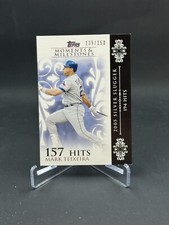2008 Topps Moments & Milestones Mark Teixeira "157" Card #123 #139/150